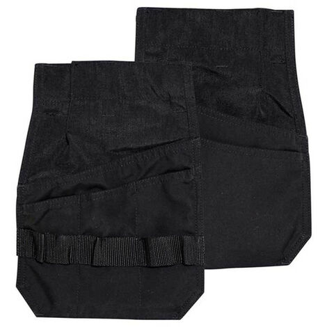 Blaklader – Poches à clous amovibles – Noir – CORDURA® renforcé – S'attache à la ceinture – Pour chaussures de sécurité L/XL