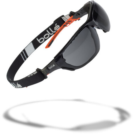 Bollé Safety – Lunettes de protection incolores Ness+ – Traitement anti-buée et anti-rayures – Certifiées EN 166 et EN 170 – Ultra-enveloppantes - PSSNESF028