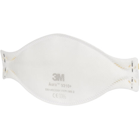 Masque jetable anti-poussière Aura Confort - FFP1 NR D-K9310 (boite de 20 pieces) - 3M