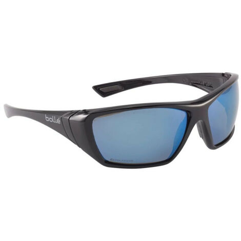 Lunettes de protection polarisées Hustler BOLLE SAFETY HUSTFLASH - Bleu clair - Taille unique