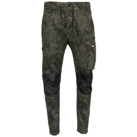 Pantalon de travail homme Dynamic CATERPILLAR 1810032 - Camouflage - 42 - Jambes standards
