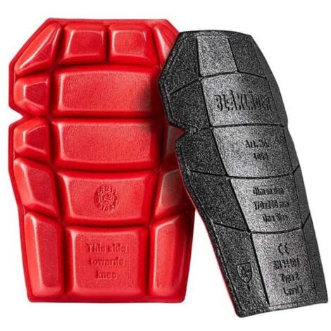 Genouillères de travail en mousse BLAKLADER 4058 - Rouge - Taille unique (1/3)
