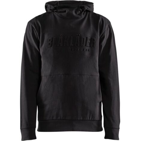 Sweat à capuche imprimé 3D BLAKLADER 3530 - Noir - XL