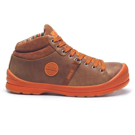 Chaussures de sécurité hautes S3 marron clair 43 – Tige en veau suède graissé – Embout Aluforce en aluminium – Semelle anti-perforation Highsafe-tex – Dike