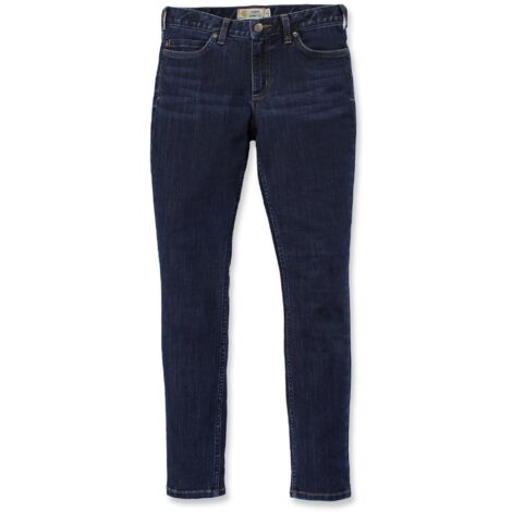 Jean de travail femme skinny Layton CARHARTT 102734 - Bleu foncé - 36 - Jambes standards (1/3)