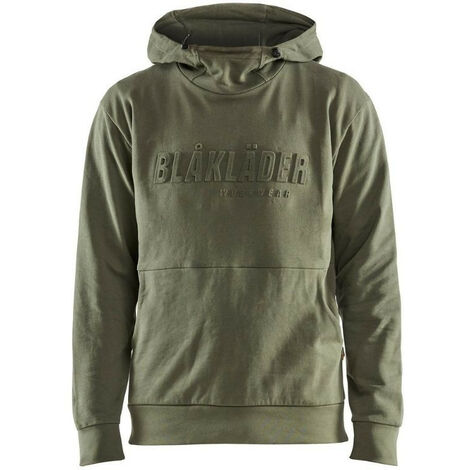 Sweat à capuche imprimé 3D BLAKLADER 3530 - Vert clair - XL
