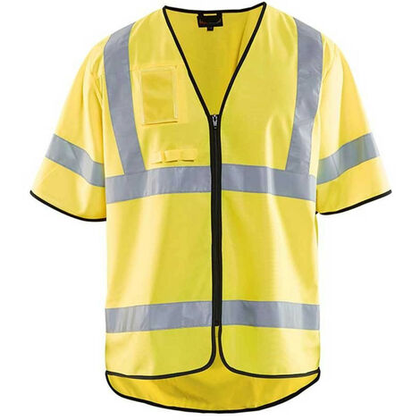 Gilet de travail haute visibilité 3023 - Jaune fluo S/M