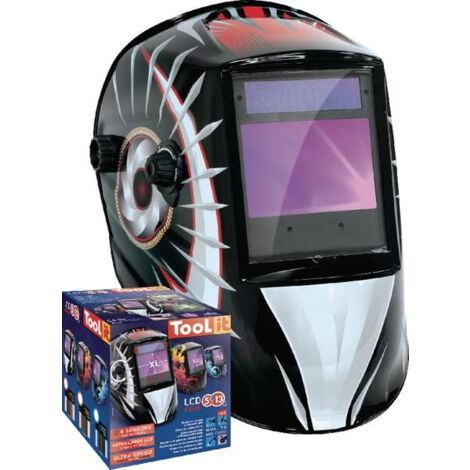 GYS – Masque de protection LCD ZEUS 5-9/9-13 G – Teinte réglable 5-9/9-13 – Écran XL – Technologie TRUE COLOR – 38332