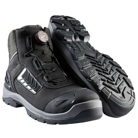 Chaussures de sécurité noires en cuir S3 SRC THROW