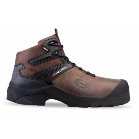 Chaussure de sécurité haute marron S3 MacCrossroad 3.0 HECKEL 67303 - Marron foncé - 45