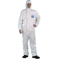 Combinaison jetable ULTIMA CONFORT CAT3 Types 5 & 6 blanc T5 2XL - SEGETEX-EIF - CM95