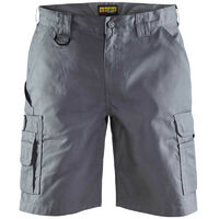 Short de travail homme services+ BLAKLADER 1447 - Gris clair - 52