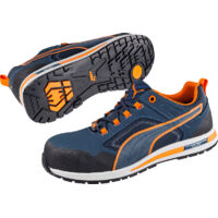 Puma – Baskets de sécurité basse CROSSTWIST LOW S3 HRO SRC bleu/orange P44 – Doublure BreathActive – Coque fibre de verre – Anti-perforation FAP