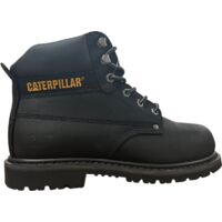 Caterpillar – Bottes de sécurité hautes S3 – Embout acier, semelle antiperforation, tige cuir nubuck, pointure 45 – Protection malléoles, construction Goodyear