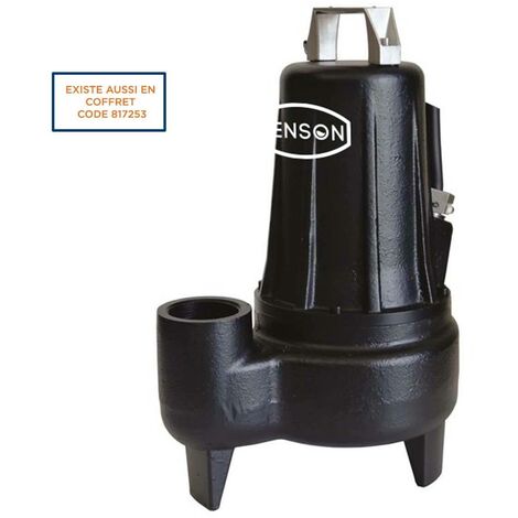 POMPE DE RELEVAGE TRI FONTE ROUE VORTEX 2,2KW DN50 RENSON