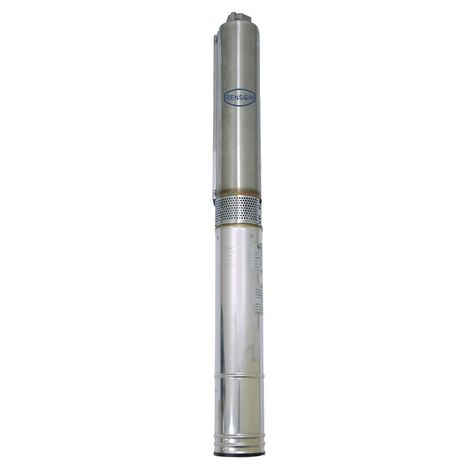 POMPE DE FORAGE 4'' 60L/MIN MOTEUR HUILE TRI 1,1KW F1''1/4 RENSON (1/2)