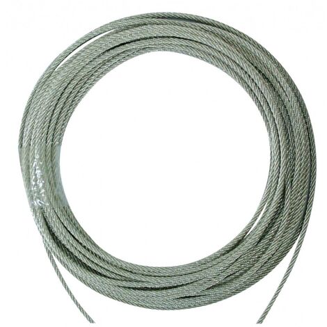 METRE DE CABLE ACIER INOX DIAMETRE 4MM RENSON