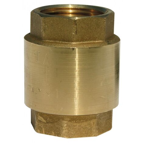 CLAPET ANTI-RETOUR LAITON FF 1''1/4 RENSON