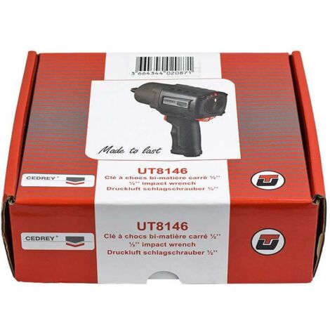 CLE A CHOCS REVOLVER 1/2'' COMPOSITE TWIN HAMMER CEDREY (1/4)