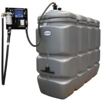 CUVE STOCKAGE FUEL PEHD 2000L STATION 230V 50L/M RENSON
