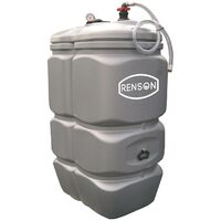 CUVE STOCKAGE FUEL PEHD 1000L PRE-EQUIPEE RENSON