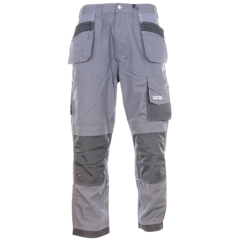 Black Hammer Mens Combat Work Trousers Cargo Pants Multi Pockets Joggers  Reinforced Seams Tradesman 28W / 31L Grey : Amazon.co.uk: Fashion