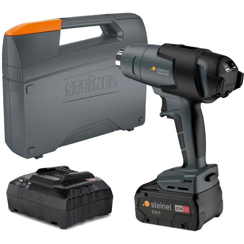 Mobile Heat 3 Cordless Heat Gun with 8.0 Ah Battery and Case by Steinel