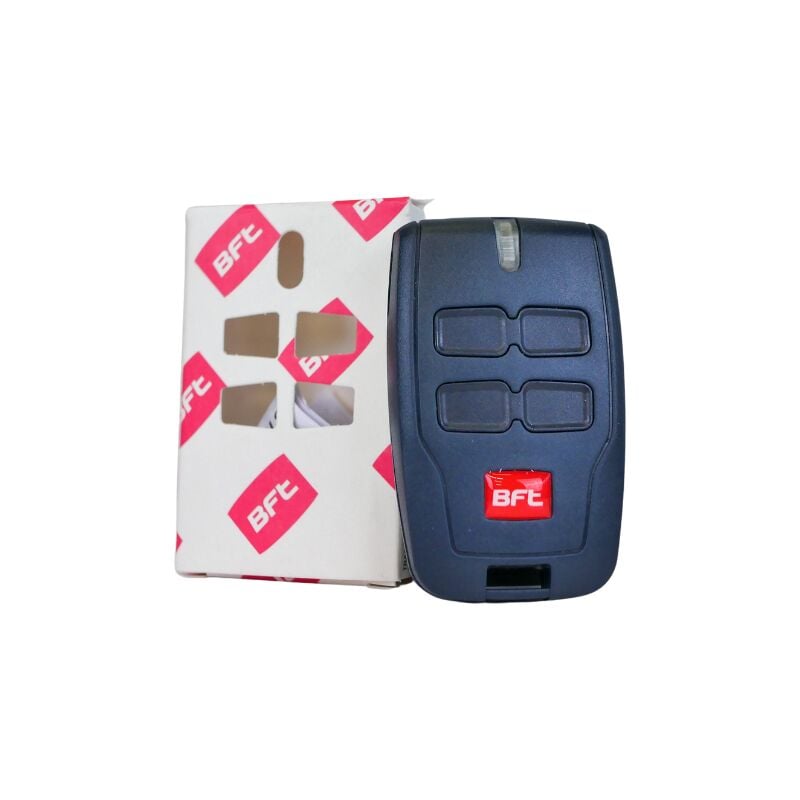 Télécommande de garage BFT Mitto B RCB 4 CLEAR ICE à 4 boutons de couleur  Noire au meilleur prix sur Bip Telecommandes