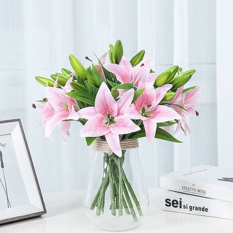 Image result for composizioni di fiori finti in vaso