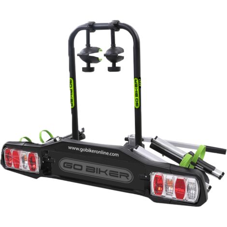 GOBIKER BEAT Portabiciclette con gancio per 2 biciclette
