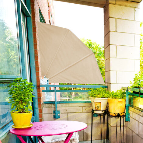 COSTWAY Tavolino Laterale Da Giardino In Legno Per Esterni, Tavolo - Foto 8