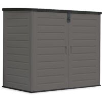 Armadio in resina Multibox 1170 L - 140x82x124cm. Struttura e pavimento in acciaio inclusi