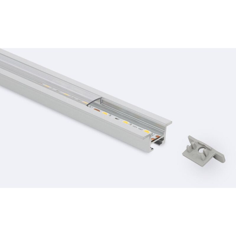 Jonction en L pour Profilé Aluminium en Saillie pour Ruban LED Double  jusqu'à 20mm - Ledkia