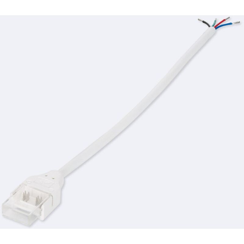 Câble Double Connecteur Rapide Ruban LED 12/24V DC Monochrome 10mm - Ledkia