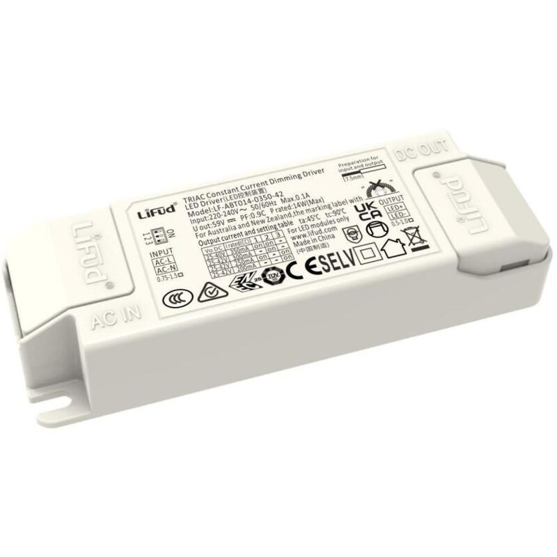 Driver LIFUD Dimmable 0-10V 220-240V No Flicker Sortie 25-42V 650-750mA