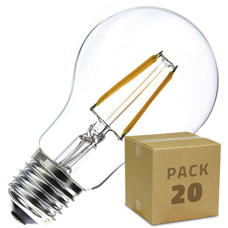 Ampoule LED E27 Dimmable Filament Smoke Lemon ST58 5.5W