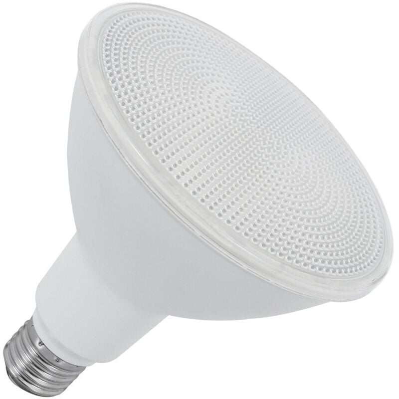 Ampoule spot PAR38 120 LEDs 220 Volts culot E27 éclairage blanc