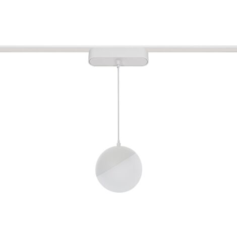 Spot LED Suspendu sur Rail Magnétique 25mm Extra-Plat 10W 48V Ø100 mm Blanc 2700K Blanc chaud