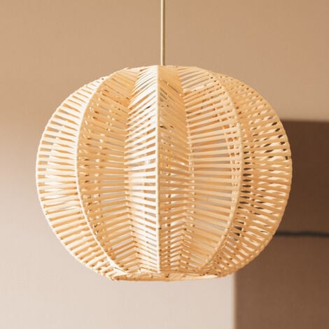 Suspension Rotin Tobonga Naturel