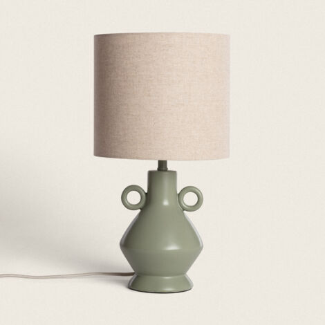 Lampe à Poser en Résine Moudrost Vert Céladon