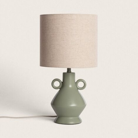 Lampe à Poser en Résine Moudrost Vert Céladon