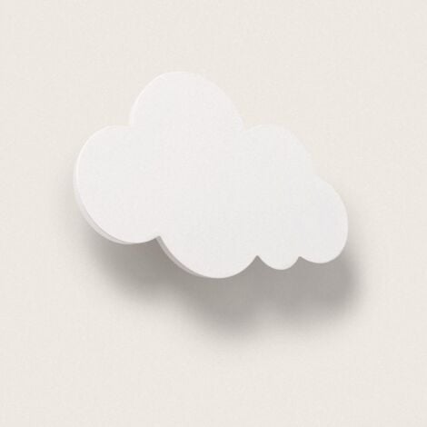 Applique Murale LED 8W Kids Cloudy Blanc