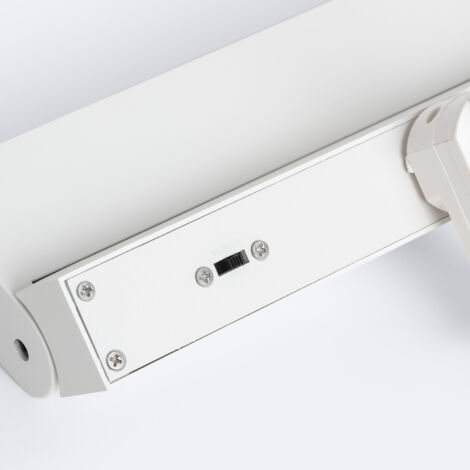 LEDKIA Spot Linéaire LED Rail Triphasé 24W CCT Dimmable Elegant Noir – 3000K/4000K/5000K Sélectionnable, Orientable 120°