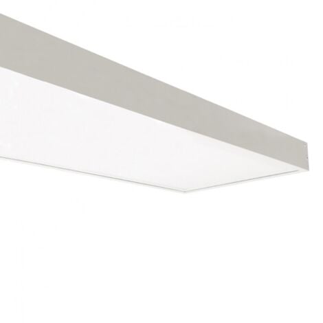 Kit en Saillie pour Panneaux LED  120x30cm Blanc