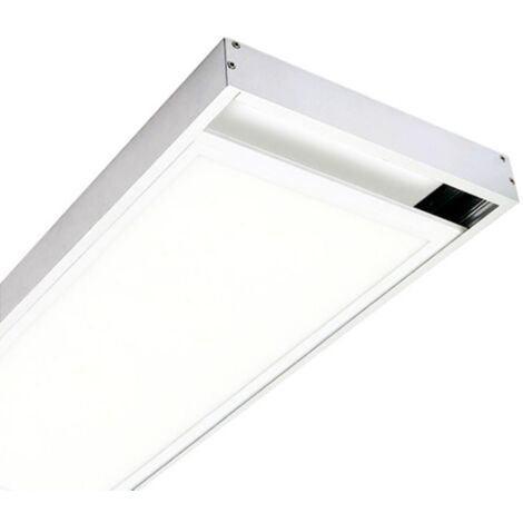 Kit en Saillie pour Panneaux LED  120x30cm Blanc