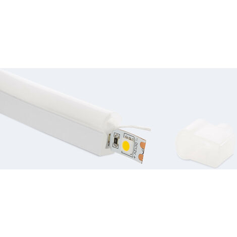 Tube Silicone LED Flex Encastré pour Ruban jusqu'à 8 mm EL0817  2m (1/5)