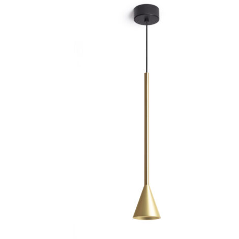 Suspension LED Aluminium Piaski 6W Doré (1/5)