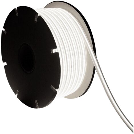Ruban LED Dimmable 220V COB 320 LED/m BOBINE 50m 8W/m 720lm/m Largeur 12mm Coupe 50cm IP65 CRI90 6000K Blanc froid