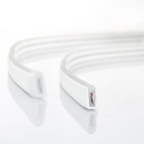 Ruban LED Néon 48V Blanc Chaud 8W/m Coupe 5cm IP65 NFLEX6 Sur mesure 1 m