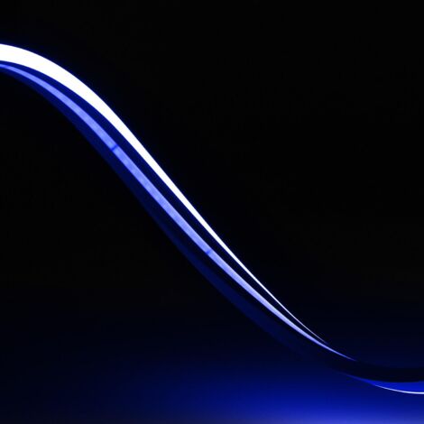 Ruban LED Néon 48V Bleu 8W/m Coupe 5cm IP65 NFLEX6 Sur mesure 1 m